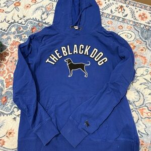 The Black Dog Blue Hoodie